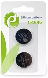 Батарейки Energenie Lithium CR2016 BL 2 шт 3 V