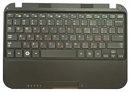 Клавиатура для ноутбука Samsung NS310 с топ панелью черная
