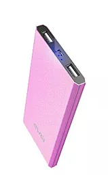 Повербанк Awei Power Bank P87k 8000 mAh Pink - фото Повербанк Awei Power Bank P87k 8000 mAh Pink