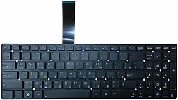Клавіатура для ноутбуку Asus X751L X501 A55V K55A K55N без рамки Black