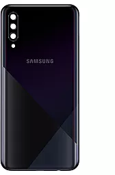 Задняя крышка корпуса Samsung Galaxy A30s 2019 A307F со стеклом камеры Prism Crush Black