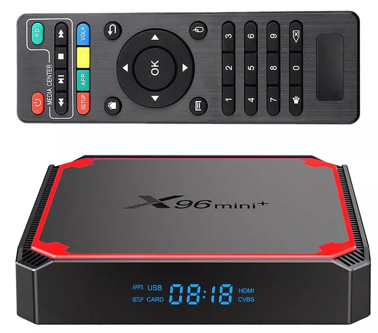 Смарт приставка Android TV Box X96 Mini Plus 2/16 GB - фото 1