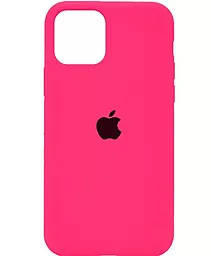 Чехол Silicone Case Full для Apple iPhone 14 Shiny Pink