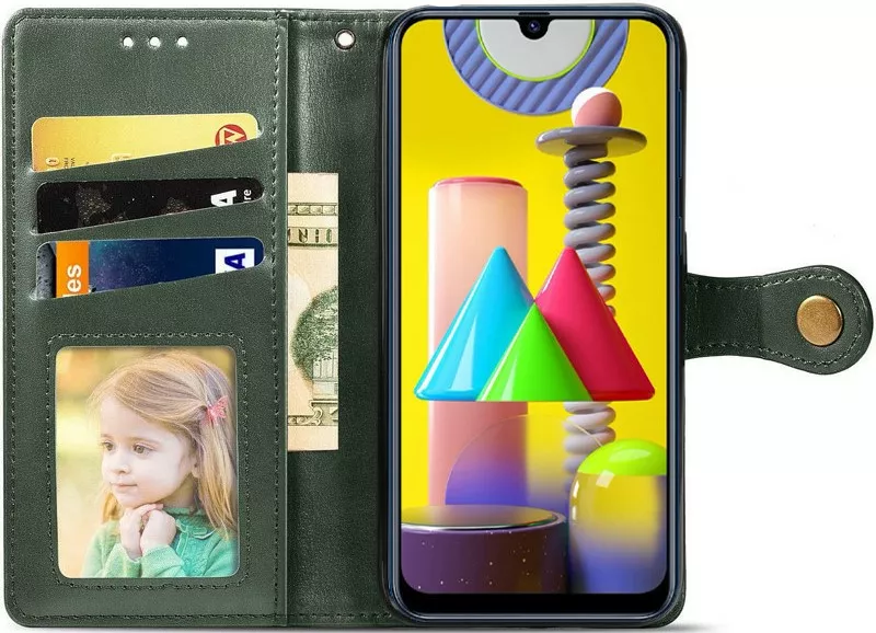 Чехол GETMAN Gallant для Xiaomi Redmi Note 10, Note 10s, Poco M5s Green - фото 3