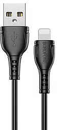 Кабель Borofone BX51 USB-A - Lightning 12w 2.4a 1м cable Black