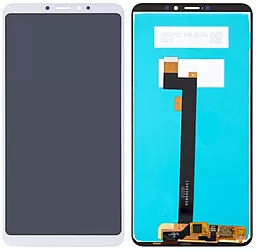 Дисплей Xiaomi Mi Max 3 з тачскріном, оригінал, White