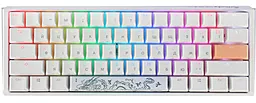 Клавиатура Ducky One 3 Mini Cherry MX Brown RGB UA USB White (DKON2161ST-BUAPXPWWWSC1) - фото Клавиатура Ducky One 3 Mini Cherry MX Brown RGB UA USB White (DKON2161ST-BUAPXPWWWSC1)