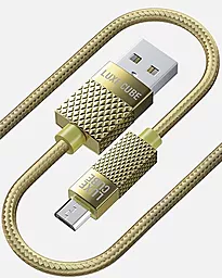 USB Кабель Luxe Cube Premium micro USB Cable Gold