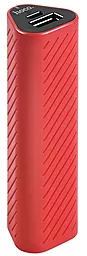 Повербанк Hoco J23 New style 2500 mAh Red - фото Повербанк Hoco J23 New style 2500 mAh Red