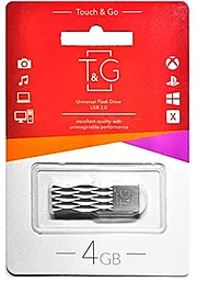Флешка T&G 4GB 103 Metal Series Silver (TG103-4G)