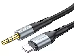 Уцененный аудио кабель Hoco UPA22 AUX mini Jack 3.5mm - Lightning M/M Cable 1 м black