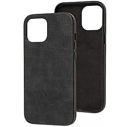 Чехол Epik Croco Leather Apple iPhone 12 mini (5.4")  Black