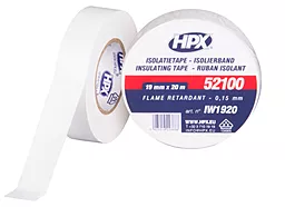 Ізострічка HPX 52100 0.15мм x 19мм x 20м біла - фото Ізострічка HPX 52100 0.15мм x 19мм x 20м біла