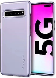 Чехол Spigen Thin Fit Samsung G973 Galaxy S10 Crown Silver (614CS26358)