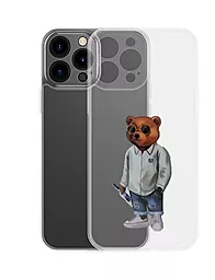 Чехол Apple Cute Fashion Bear TPU Case iPhone 13 Pro