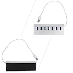 USB хаб EasyLife 7-in-1 gray - миниатюра 4 USB хаб EasyLife 7-in-1 gray - миниатюра 4