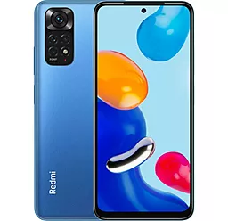 Смартфон Xiaomi Redmi Note 11 4/128GB (без NFC) Twilight Blue - фото Смартфон Xiaomi Redmi Note 11 4/128GB (без NFC) Twilight Blue