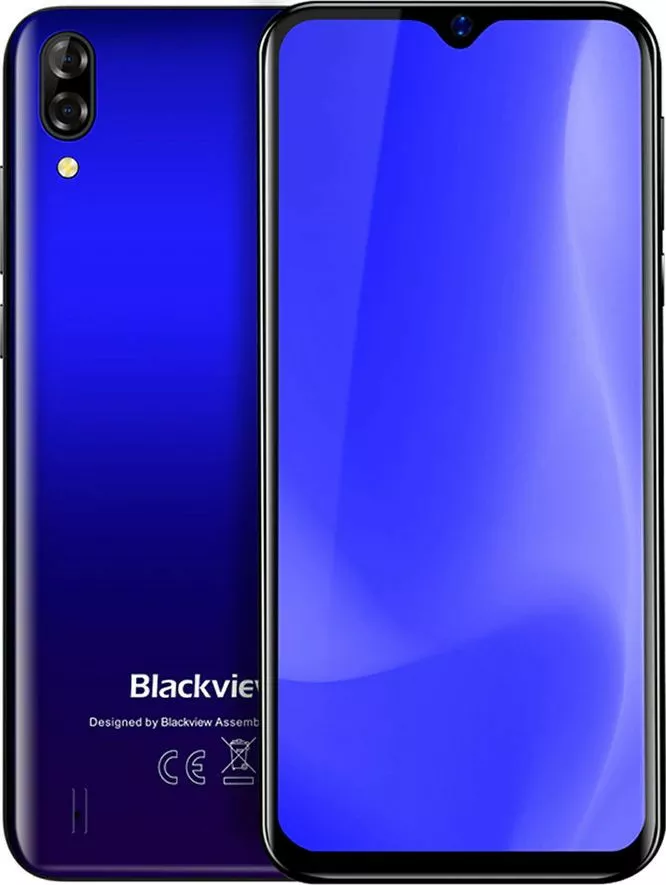 Смартфон Blackview A60 1/16GB Blue - фото 1