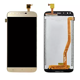 Дисплей Oukitel U22 с тачскрином, Gold - фото Дисплей Oukitel U22 с тачскрином, Gold