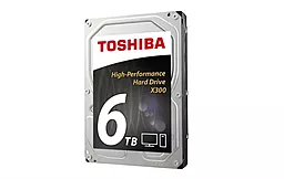 Жесткий диск Toshiba x300 6TB (HDWE160UZSVA) - фото Жесткий диск Toshiba x300 6TB (HDWE160UZSVA)