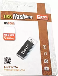 Флешка Dato 16GB DS7002 USB 2.0 (DT_DS7002BL/16GB) black - фото Флешка Dato 16GB DS7002 USB 2.0 (DT_DS7002BL/16GB) black