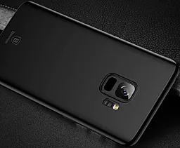 Чехол Baseus Wing Case Samsung G960 Galaxy S9 Black (WISAS9-А01) - миниатюра 4