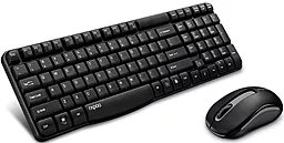 Комплект (клавіатура+мишка) Rapoo X1800S Black - мініатюра 2
