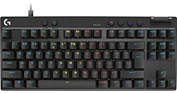Клавиатура Logitech G Pro X TKL Rapid Linear Black (920-013233) - фото Клавиатура Logitech G Pro X TKL Rapid Linear Black (920-013233)