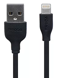 Кабель Remax Fast Charging USB-A - Lightning 12w 2.4a 1м cable Black (PD-B15i) - фото Кабель Remax Fast Charging USB-A - Lightning 12w 2.4a 1м cable Black (PD-B15i)