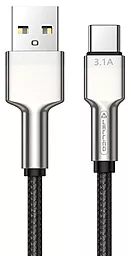 Кабель Jellico B8 USB-A - Type-C 18w 3.1a 1м cable Black - фото Кабель Jellico B8 USB-A - Type-C 18w 3.1a 1м cable Black