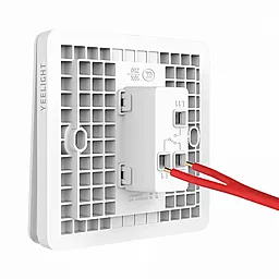 Настінний вимикач Yeelight Flex Switch 16A White (One Button) (YLKG12YL) (YLKG121CN) - мініатюра 2