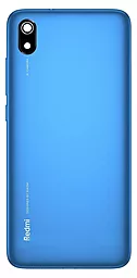 Задняя крышка корпуса Xiaomi Redmi 7A со стеклом камеры Original Matte Blue