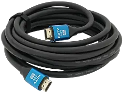 Видеокабель HDMI to HDMI 5м Black (YT-HDMI(M)/(M)4KV2.0-5.0m/19119) Merlion - фото Видеокабель HDMI to HDMI 5м Black (YT-HDMI(M)/(M)4KV2.0-5.0m/19119) Merlion