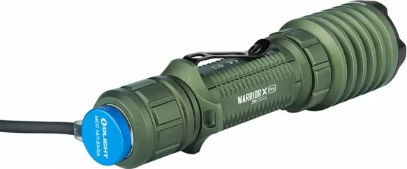 Ліхтарик акумуляторний Olight Warrior X Pro (1x21700) Green - фото 3
