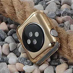 COTEetCI TPU Gold Case для Apple Watch 3/2 38mm (CS7040-CE) - миниатюра 3