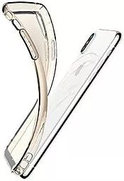 Чехол Baseus Airbag Case Apple iPhone XS Max Transparent Gold (ARAPIPH65-SF0V) - миниатюра 2