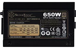 Блок живлення Silver Stone 650W STRIDER (SST-SX650-G) - мініатюра 4