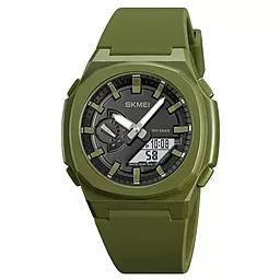 Наручний годинник SKMEI 2091AGWT  Army Green-White