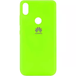 Чохол Epik Silicone Cover My Color Full Protective (A) Huawei P Smart Plus 2018 Neon green