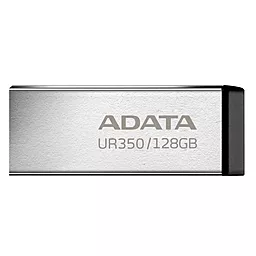 Флешка ADATA 128 GB UR350 USB 3.2 (UR350-128G-RSR/BK) silver/black