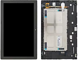 Дисплей для планшету Lenovo Tab E10 (TB-X104F, TB-X104L) (LTE) з тачскріном і рамкою, Black