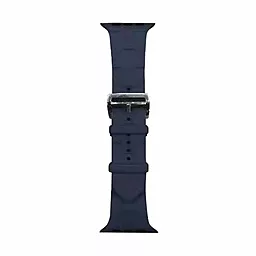 Сменный ремешок для умных часов Apple Watch Hermes 42/44/45/49mm Midtnight