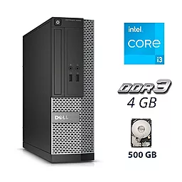 Комп'ютер Dell OptiPlex 3020 /SFF/Intel Core i3-4150/ОЗУ 4GB/HDD 500 GB/ Б/У