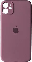 Чехол Silicone Case Full Camera для Apple IPhone 12  Lilac Pride