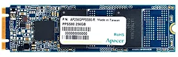 SSD Накопитель Apacer PPSS80 256 GB M.2 2280 SATA 3 (AP256GPPSS80-R)