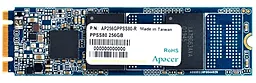 SSD Накопитель Apacer PPSS80 256 GB M.2 2280 SATA 3 (AP256GPPSS80-R) - фото SSD Накопитель Apacer PPSS80 256 GB M.2 2280 SATA 3 (AP256GPPSS80-R)