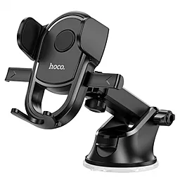 Держатель Hoco H5 Integrity One-Key Black - фото Держатель Hoco H5 Integrity One-Key Black