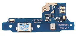 Нижняя плата Huawei Y5 2017 / Y6 2017 с разъёмом зарядки, с микрофоном - фото Нижняя плата Huawei Y5 2017 / Y6 2017 с разъёмом зарядки, с микрофоном