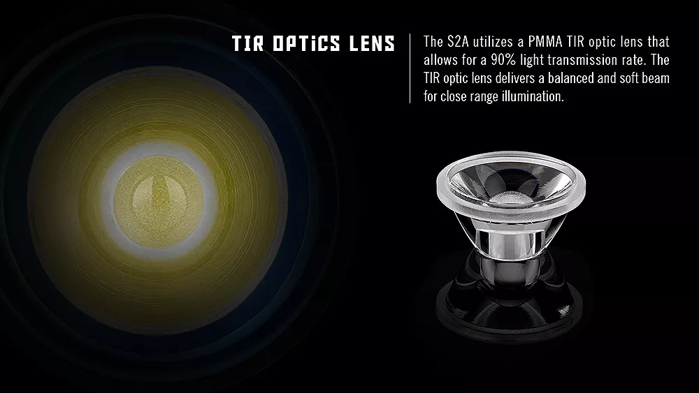 Ліхтарик Olight S2A Baton Gold - фото 12