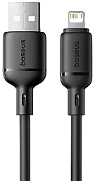 Кабель Baseus Silky Series USB-A - Lightning 12w 2.4a 2м cable Black (P10377702113-01) - фото Кабель Baseus Silky Series USB-A - Lightning 12w 2.4a 2м cable Black (P10377702113-01)